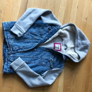 Abercrombie kids girls Denim jacket